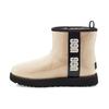 Nye UGG Classic Clear Mini Støvletter Natur Svart Dame 1113190-NBLC
