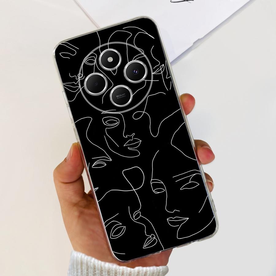 

Case For Redmi 14C 4G Phone Cover redmi14C 4G Cases Silicone tower Painted Bumper astronaut Funda on Redmi14 C Coque Redmi 14C