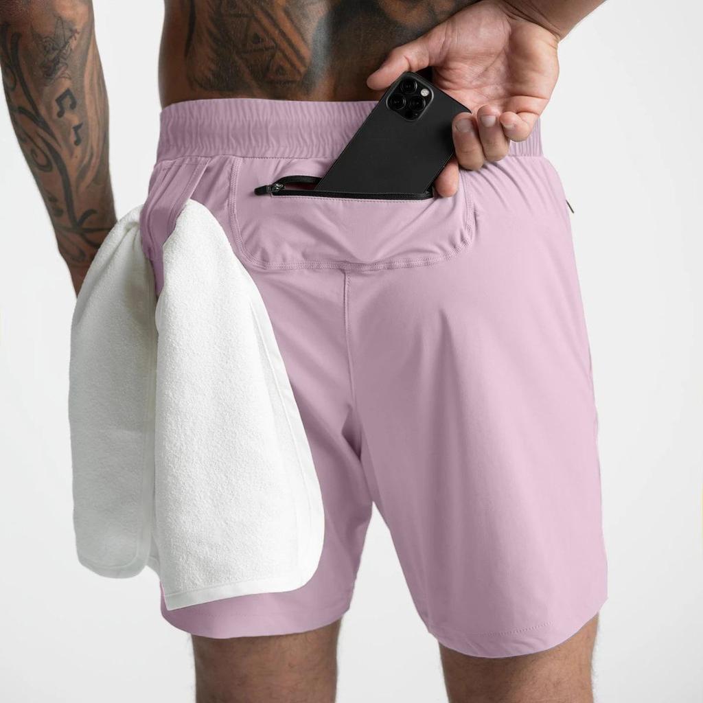Crazy Muscular Men's Quick-Dry Running Fitness Shorts