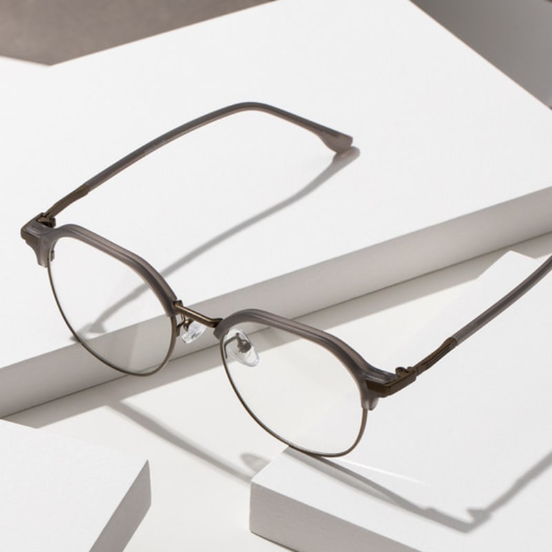 RECLOW RECLOW FBB82 GRAY GLASS Glasses