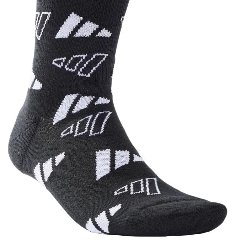 adidas Comfortable Soft Simple Mid-Calf Socks Unisex Socks Black JN6530