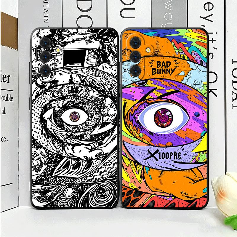 Bad Bunny X100pre Soft Phone Case for Samsung A17 A37 A57 A16 A26 A36 A56 A15 A25 A35 A55 A14 A24 A34 A54 A13 A23 A33 A53 A52 A1