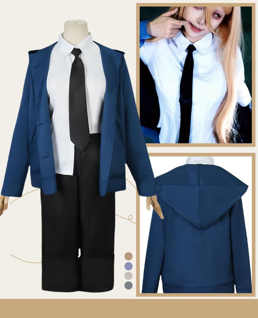 Power Devil Cosplay Costume Everyday Clothes Anime Cosplay Outfit School Party Adult Size Fancy Dress [NouSatsu] - - - Halloween, Festival, - -