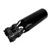 Leaf Blower Air Booster ABS Leaf Blower Amplifier Nozzle Extension Attachment For 2 to 4 Inch Nozzles Yard Lawn Cleanup Black