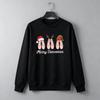 Merry Dancemas Abbigliamento Invernale Donna Natale Balletto Ragazza che Danza Natale Ragazza Ballerina Ragazza Ballerina Natale Felpa con Cappuccio