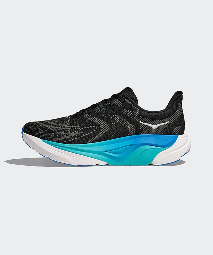 Hoka (Men'S) Arahi 8 Wide - Black: Skyward Blue / 1168710-Bksk