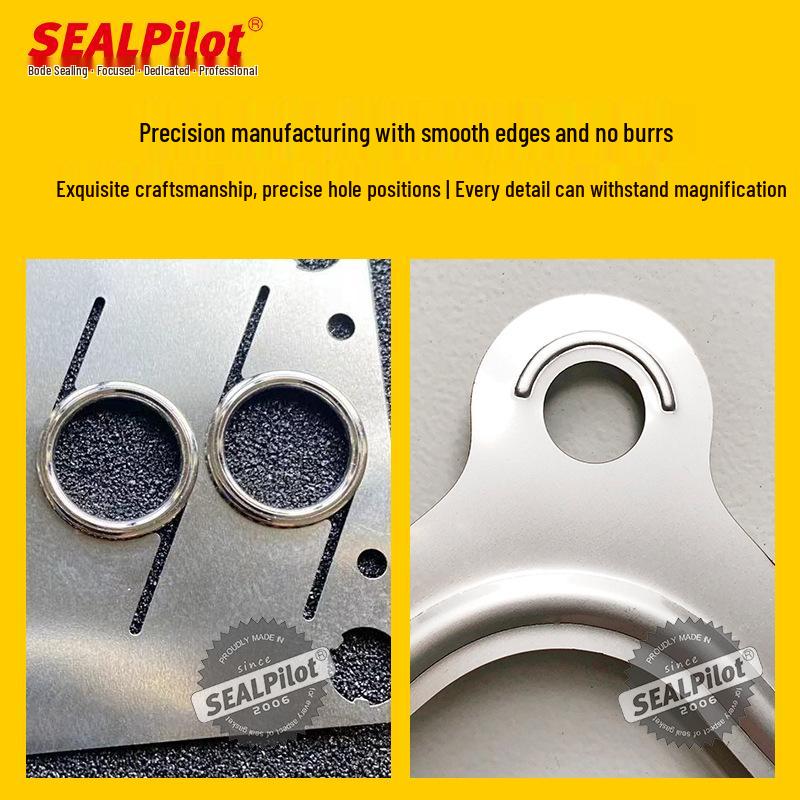 High Temp/Pressure Metal Gasket - Copper/Aluminum/Stainless Steel for Flange Pipes