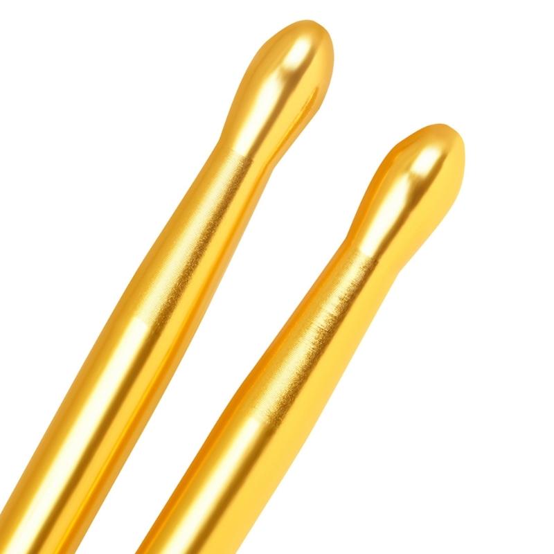 Practical Aluminum Drumsticks 5A Nonslip Drumsticks Musician Drumsticks for Enhancing Grip and Control During Play