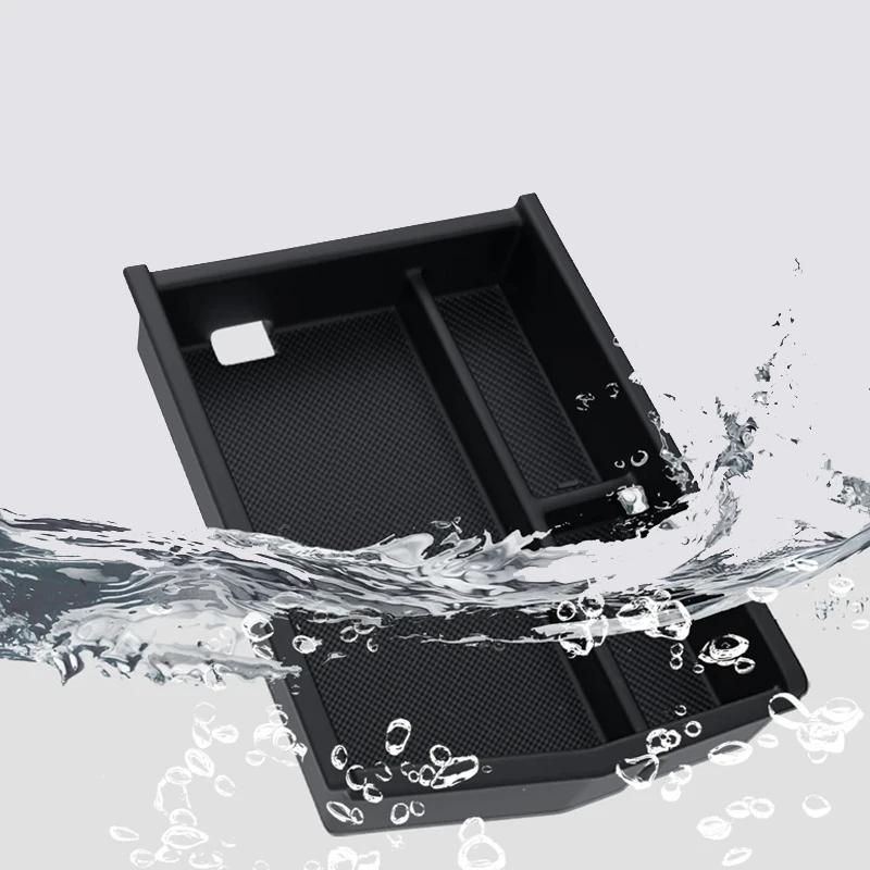 For Leapmotor B01 2025 Wireless Charging Silicone Pad Central Control Storage Box Pad Anti Slip Protection Pad Accessories