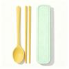 Food-Grade Silicone Spoon & Chopstick Set: Non-Slip, Anti-Mold, Heat Resistant, Perfect for Hot Pots & Soups.