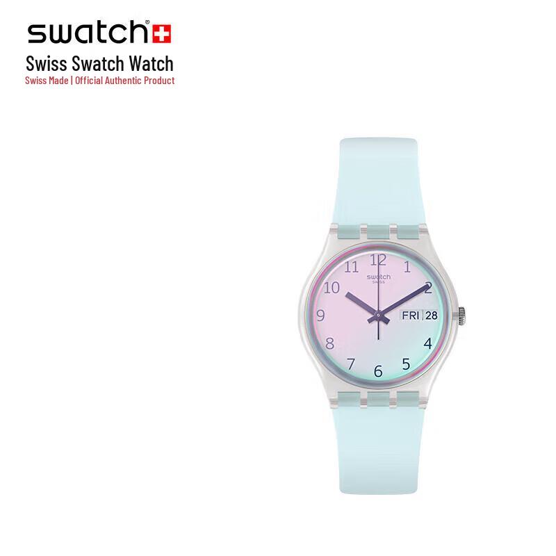 Swatch Endless Sky Blue Quartz Watch GE713