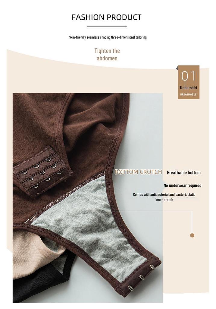 Women's Cross-Border Body Shaper: Abdomen Control, Open Crotch, Butt Lift, Camisole Corset