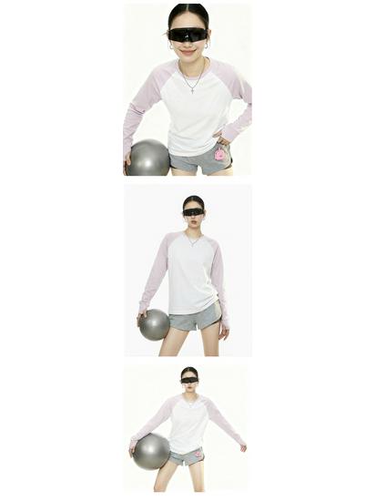 Quick-Drying Women's Long-Sleeve Sport Shirt - Casual, Breathable, Loose Fit for Outdoor Hiking (Spring/Summer)