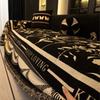 All-Season Universal Couch Camping Blanket Sofa Mat Chenille Ethnic Style Sofa Cover Full Coverage Non-Slip Couch Protector