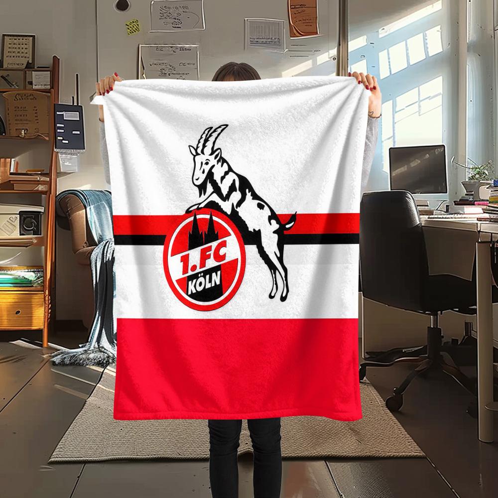 1. FC Köln Flannel Blanket, High quality Comfortable for All Seasons, Home Decor, Warmth and Comfort