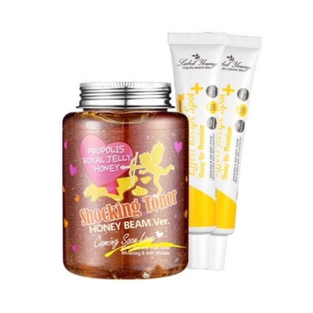 

[Глупая любовь] Shocking Toner Honey Glow Version + 2 точечных тонирования Премиум