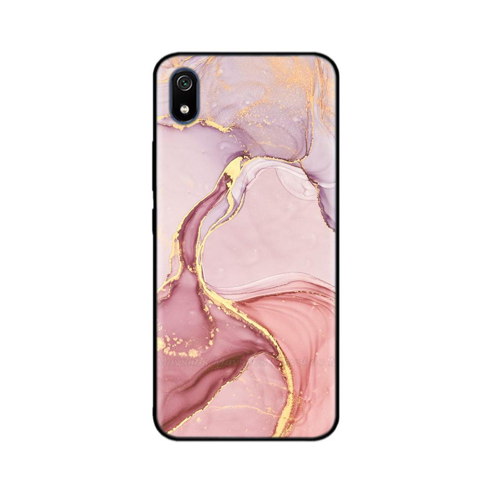 For Xiaomi Redmi 7A Case Redmi 7a TPU Soft Painted Silicone Cover for Xiaomi Redmi 7A 7 a Case Shockproof Cover Shell Para Coque