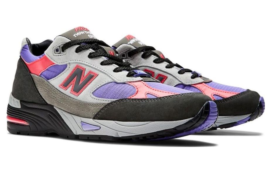 991 Palace x 991 New Balance Made in England 'Black Ultra Violet' M991PLE