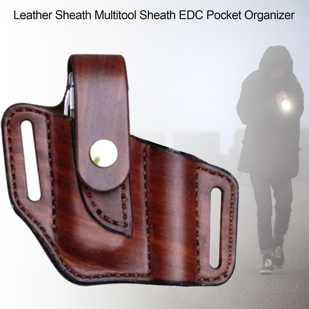 edc leather sheath