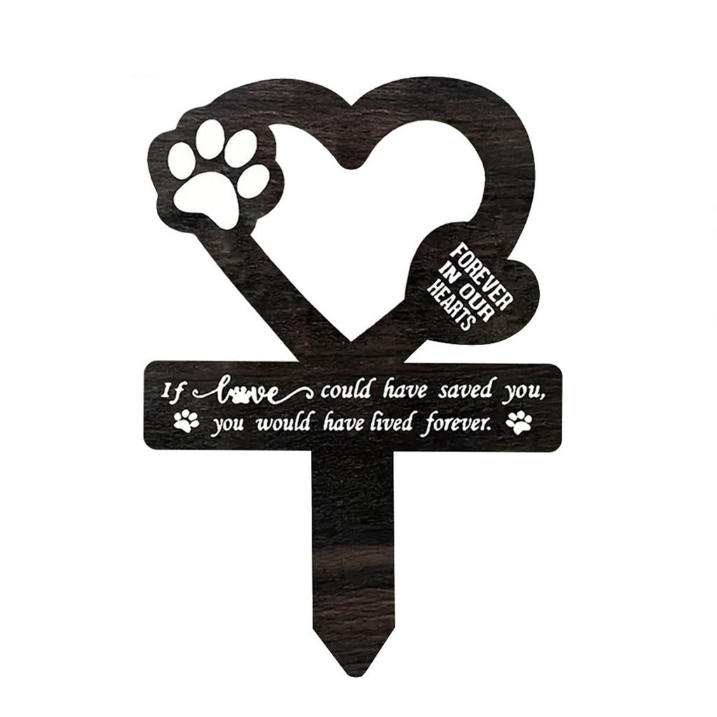 Haustier-Gedenkpfahl, langlebige Gedenk-Grabmarkierungen für Haustiere, Gedenkgarten, Friedhofsdekoration, Gartengrab-Dekoration für Garten, Hof,