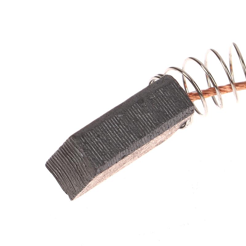 10 st Elektrisk Cirkelsåg 5016 Kolborstar Elektrisk Hammare Delar Grafitborste Vinkelslipmaskin Borsttillbehör