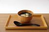 Osaka Choseido Wooden Miso Soup Bowl, 11.2cm Diameter, 420ml, Large