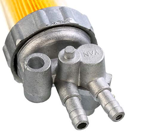 Rubonarie Medium Filter Fuel Cock, Tractor Fuel Strainer, Tractor Tire Strainer, Cultivator Fuel Cock (Main Unit + 1 Refill)