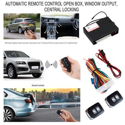 12V Autoalarmanlagen Zentralverriegelung mit Auto-Fernbedienung Zentral-Kit Auto-Fernbedienung Zentral-Türverriegelung Keyless-System Fernbedienung