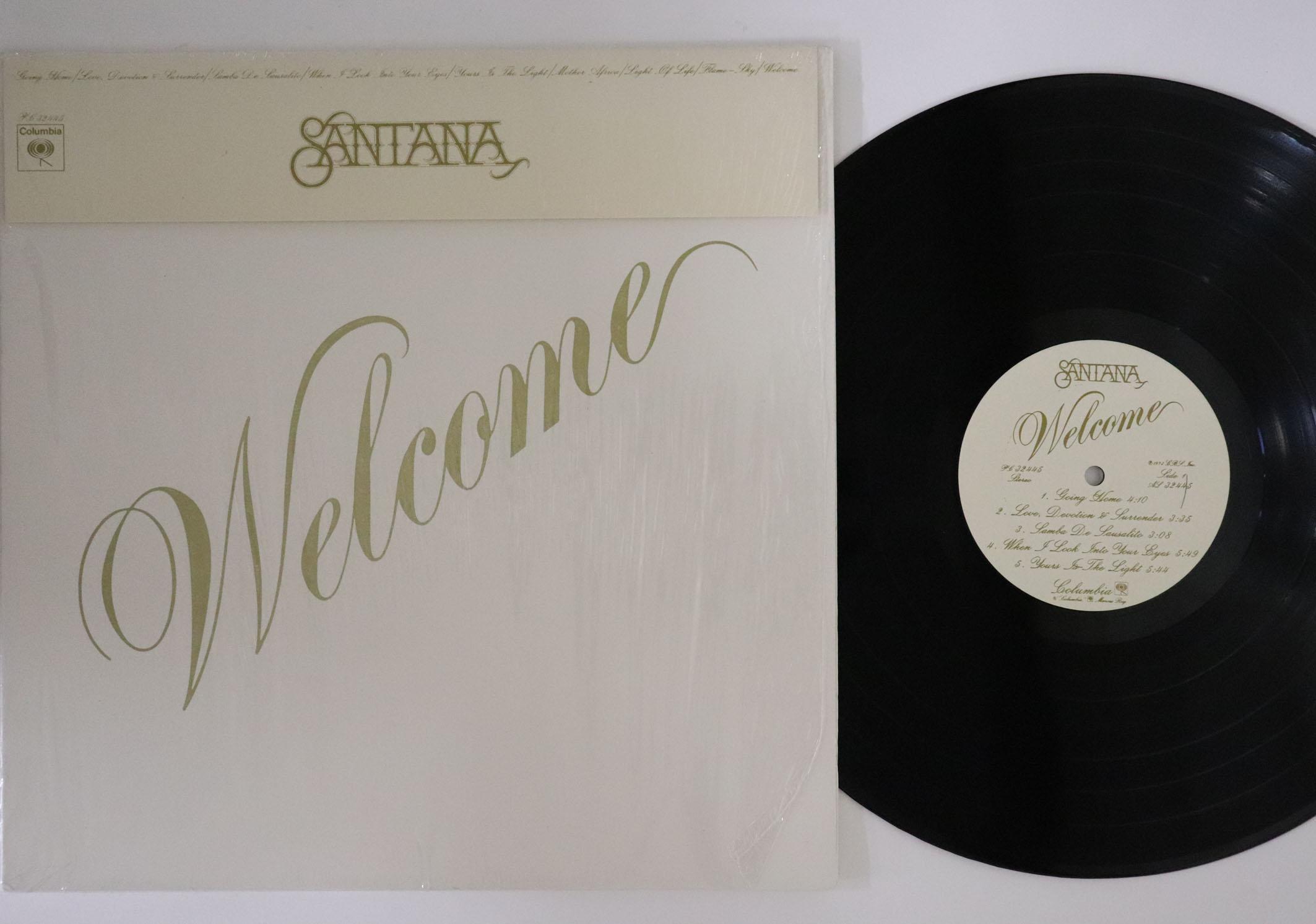 

LP Record SANTANA - Welcome PC32445 COLUMBIA 1973 Non Japan Rock Used
