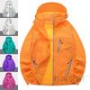 UPF50 Lightweight Hooded Sun Protection Jacket Men Women Outdoor Activities Breathable Windbreaker