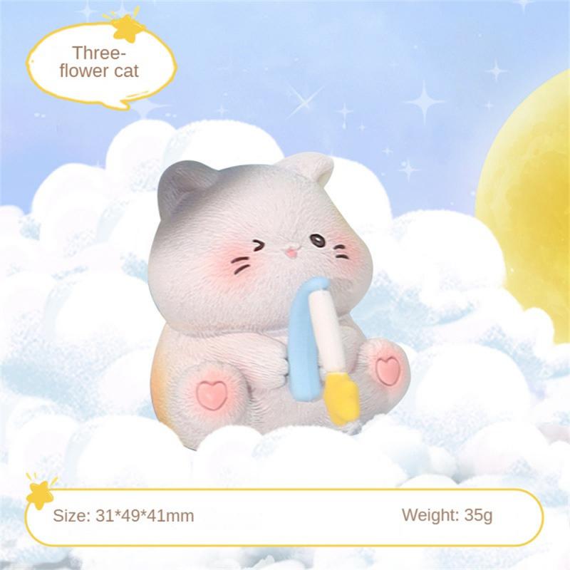 Cat Decoration Unique Cute Accessories Vivid Details Exquisite Craftsmanship Desktop Decoration Micro Landscape Funny And Cute