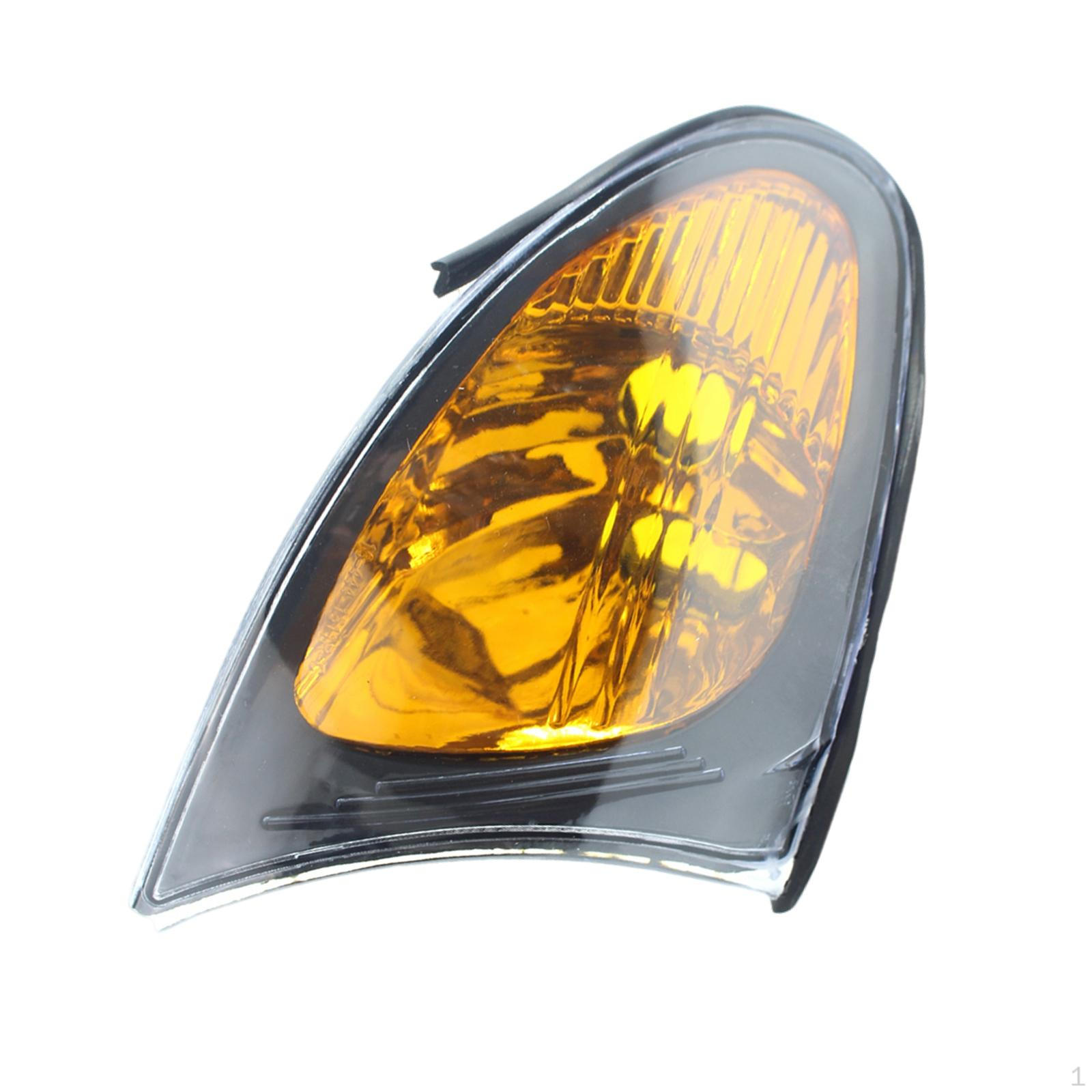 

Акриловий кутовий сигнальний ліхтар 63137165859 Заміна вузлів індикаторів стоянки для E46 yellow right