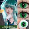 EYESHARE DEMON Red Cosplay Contact Lenses for Eyes Blood-red Pupils Halloween Eye Lens White/Black Softlens