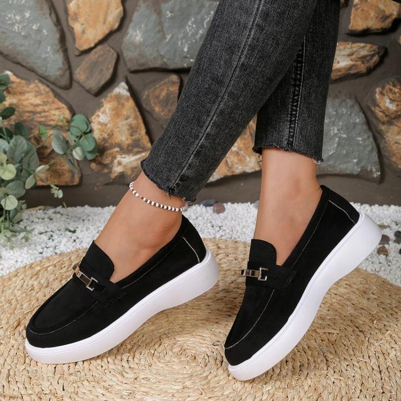 Women Loafers Comfortable Non Slip Sneakers Women Trend Spring Autumn Shoes Ladies Casual Platform Shoes Femme