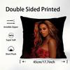 B-Beyonce Singer Pillow Case Plush Fabric Soft  Pillowcase Double Sided Print  Sofa Cushion Cover Throw Pillow Cover