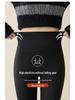 Women's High Waist Tummy Tuck Fleece Flared Yoga Pants for Autumn/Winter