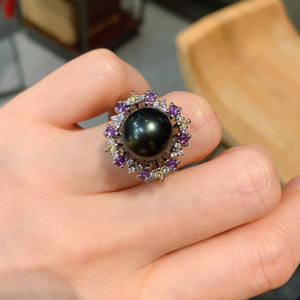 Live Australian Payball Color Treasure Ring Hanging Juice New Fashion Pearl Ring Jewelry Pendant