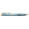 PARKER Parker Fountain Pen IM Writing Rituals Turquoise Green GT Fine Print Gift Box Gift Luxury ...