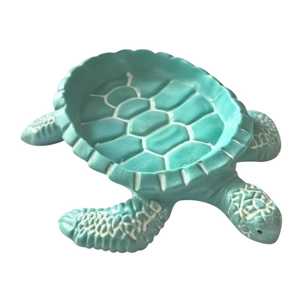 Resin Turtle Soap Holder Soap Dish Tray Soap Saver Keep Dry Clean Storage Box Organizer Self Draining for Shower Hotel Toilet