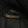 LAVENHAM Made in England Long sleeve Quilted coat 36 black Hooded Women Used