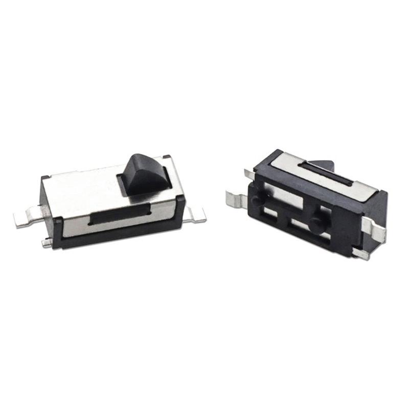10Pcs Kfc-W-03 Limit Camera Reset Micro Silent Switch 2Pin Black Inner Spring Detection Light Touch Key Type Travel Switch
