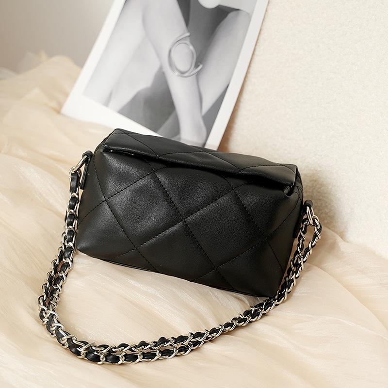 Женская модная маленькая сумка на одно плечо Универсальная сумка на цепочке Женская сумка — фото 5