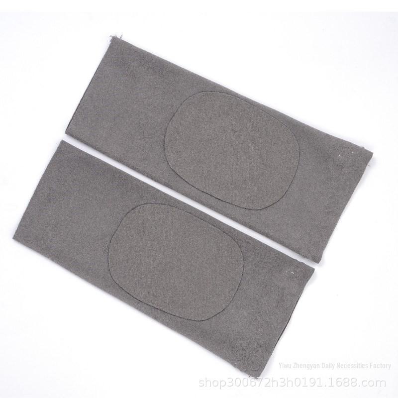 

Самонагревающийся наколенник с полынью для холодных ног — унисекс, для людей среднего и пожилого возраста, двухсторонний подогрев Deluxe Pocket, pair серый