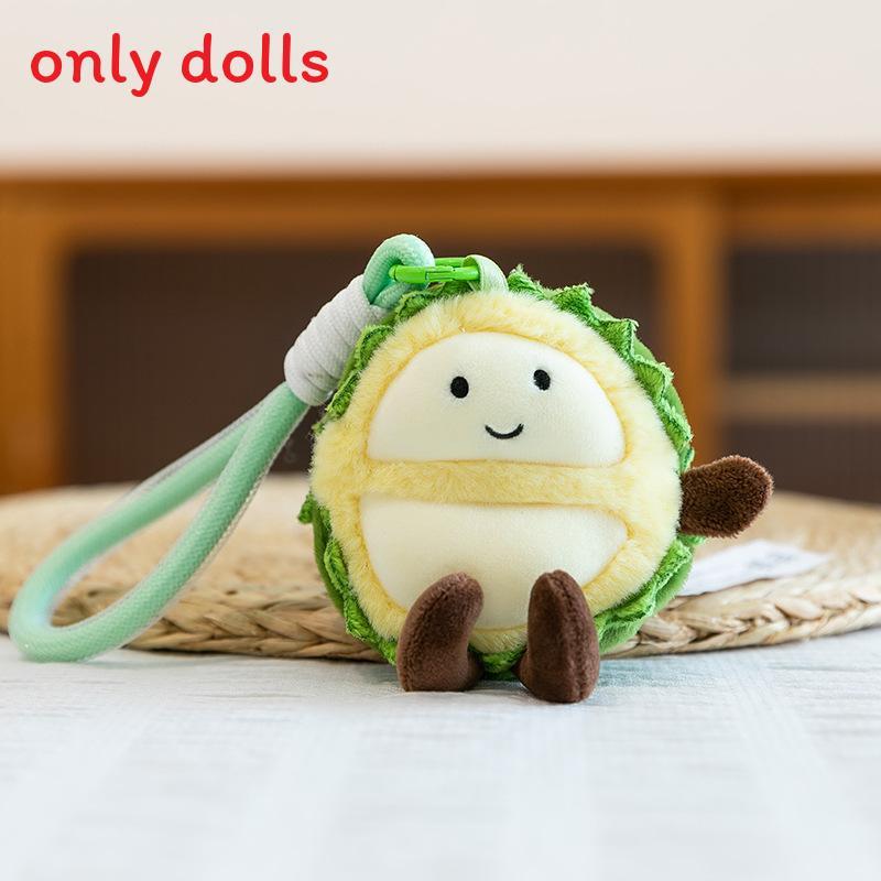 Cuter Coconut Mango Tangerine Fruit Plush Keychain With Soft Pp Cotton For Kids And Gift Enthusiasts