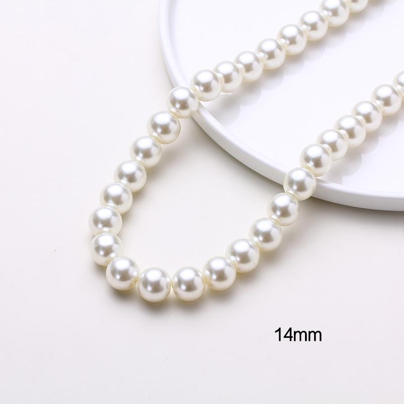 Pearl Color Glass Imitation Pearls Beads for DIY Jewelry Making