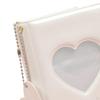 2Piees Portable 3 inch Photo Card Holder Mini Picture Album White and Black