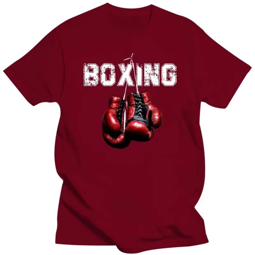 Funny I Love Boxing T Shirts Graphic Cotton Streetwear Short Sleeve Birthday Gifts Summer Style T-shirt Mens Clothing