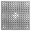 53x53cm Shower Mat Suction Cup PVC Anti Slip Bath Mat Square Shower Floor Pad Non Slip Safety Mat for Bathtub Bathroom Carpet