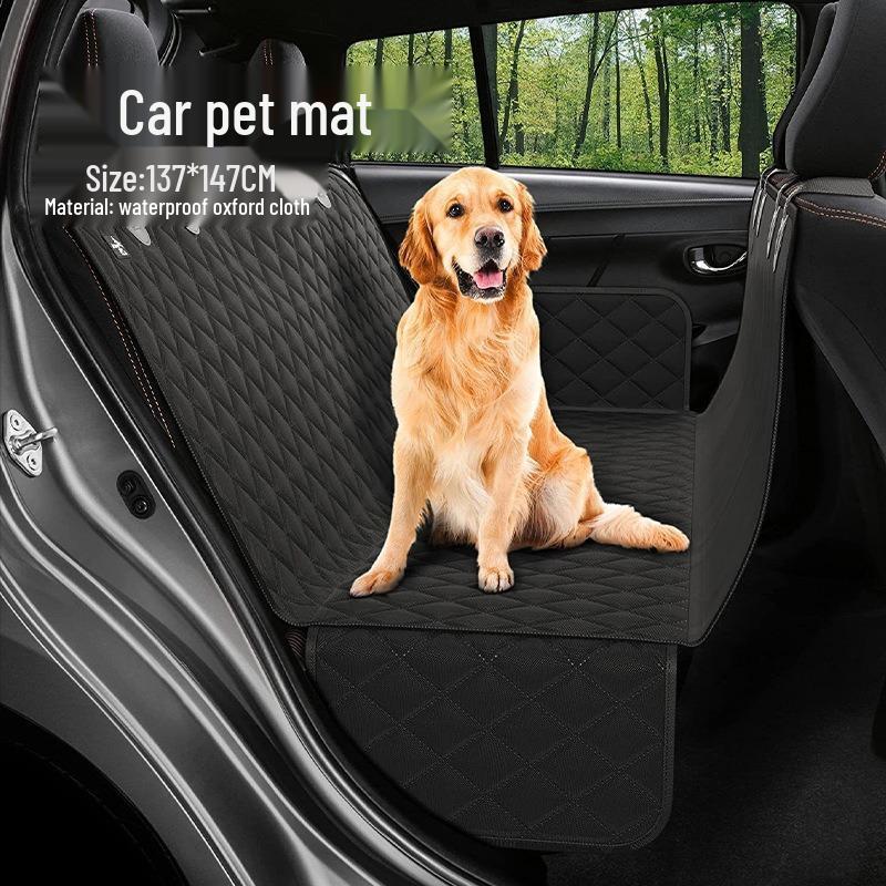 Waterproof Thickened Back Seat Dog Car Mat