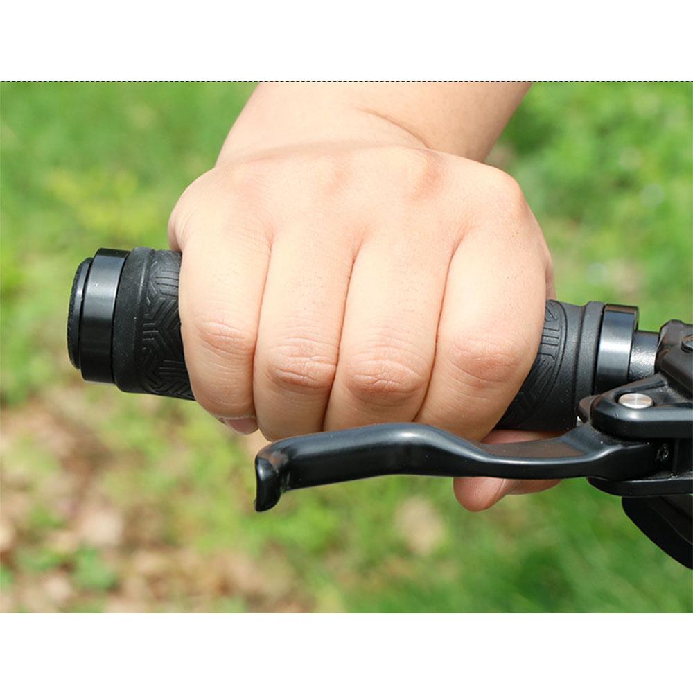 Electric Bike Folding Bike Rubber Vice Grips Bicycle Handlebar Grips Ergonomic Bilateral Lockable Grips for MTB,Road Bikes